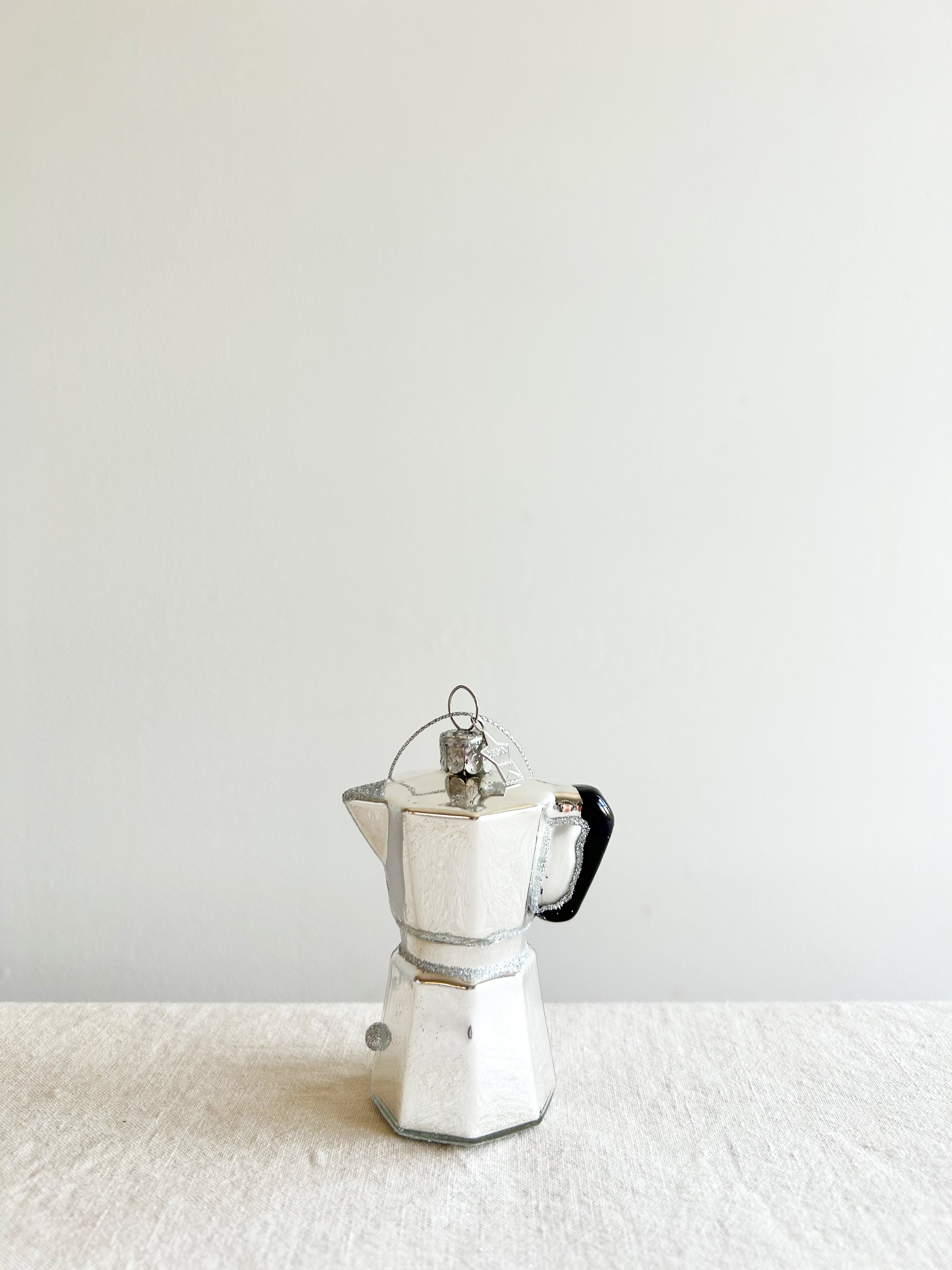 Euro Coffee Maker Ornament