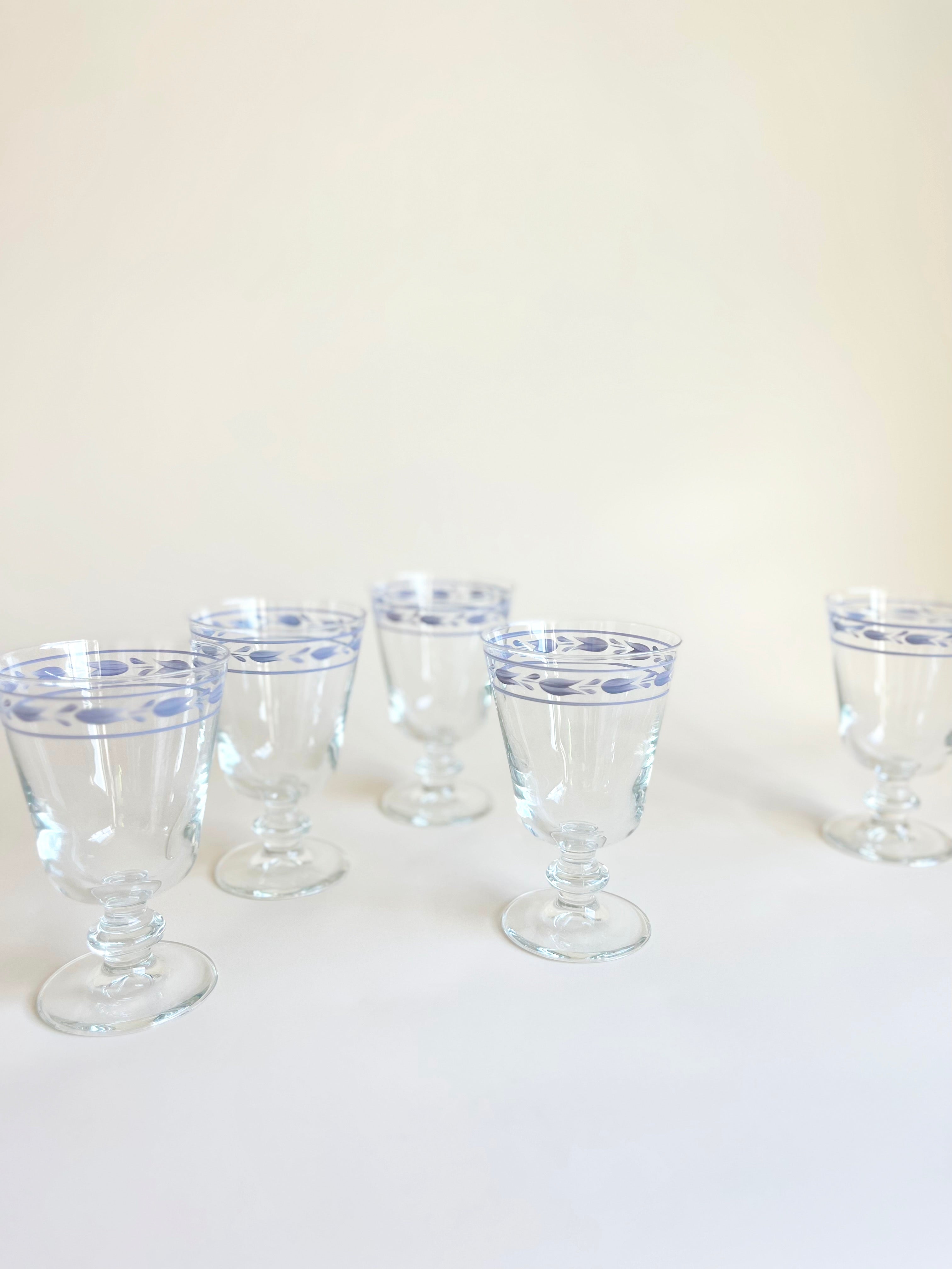 Sainte Marie Wine Glass - Lavender - S/6