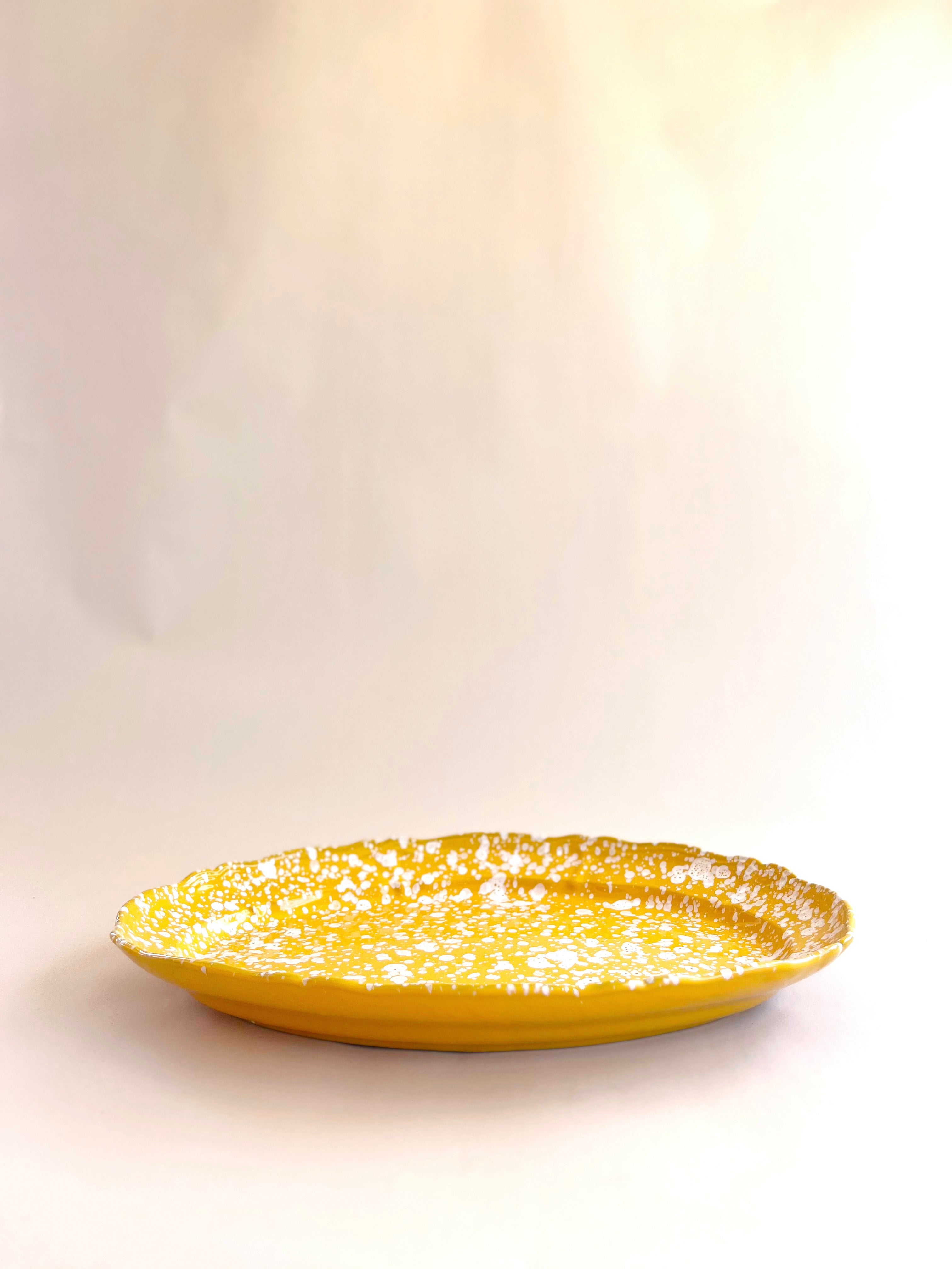 Pompeii Oval Platter - Yolk 20"