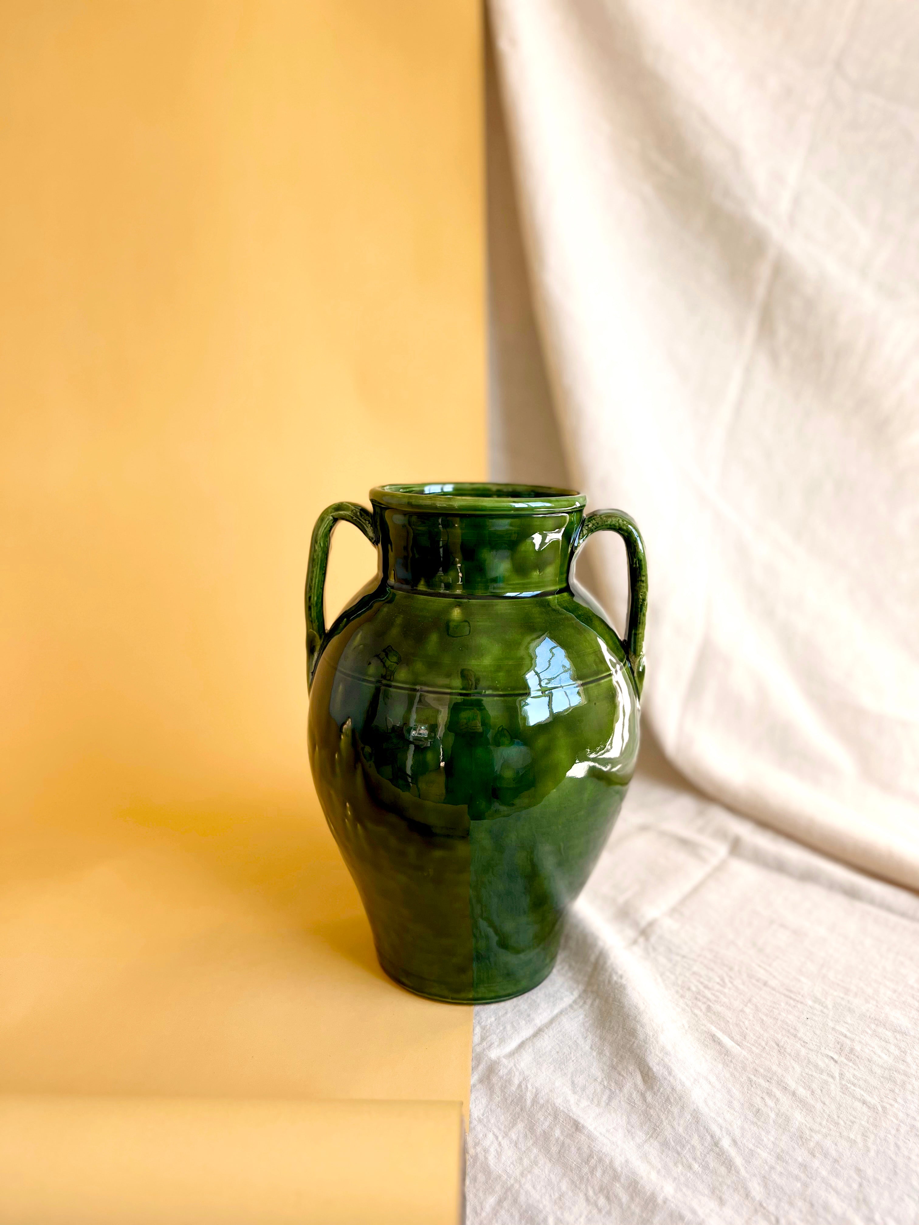 Ostuni Cask Vase - Nori