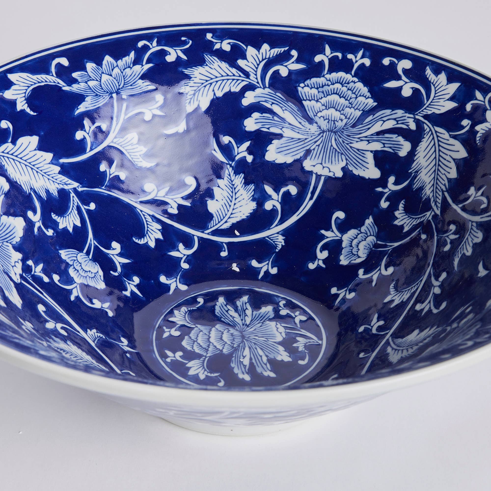 Chinoiserie Lotus Bowl
