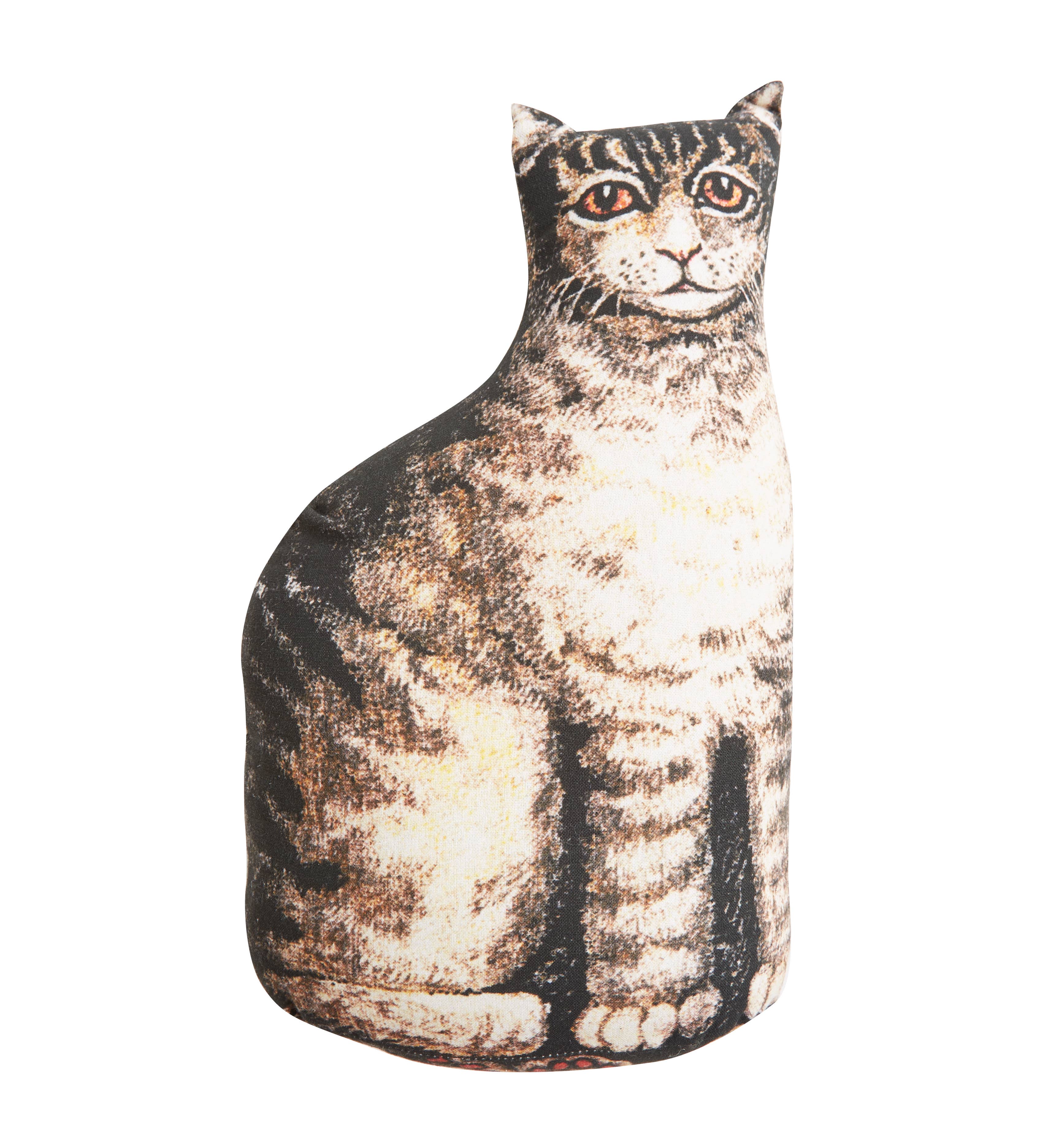 Tabby Cat Plush Pillow