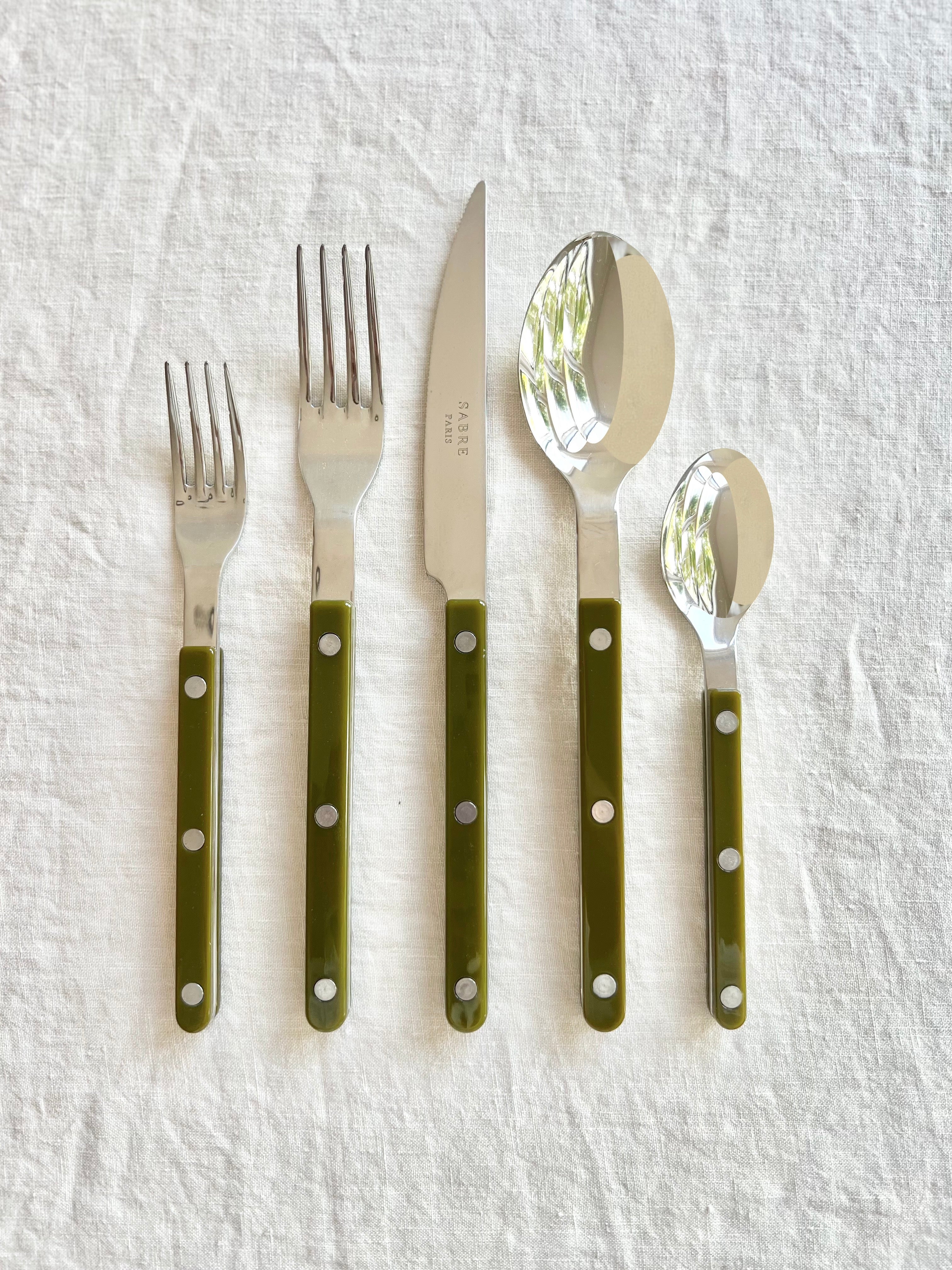 Bistro Moss Flatware - 5 piece set