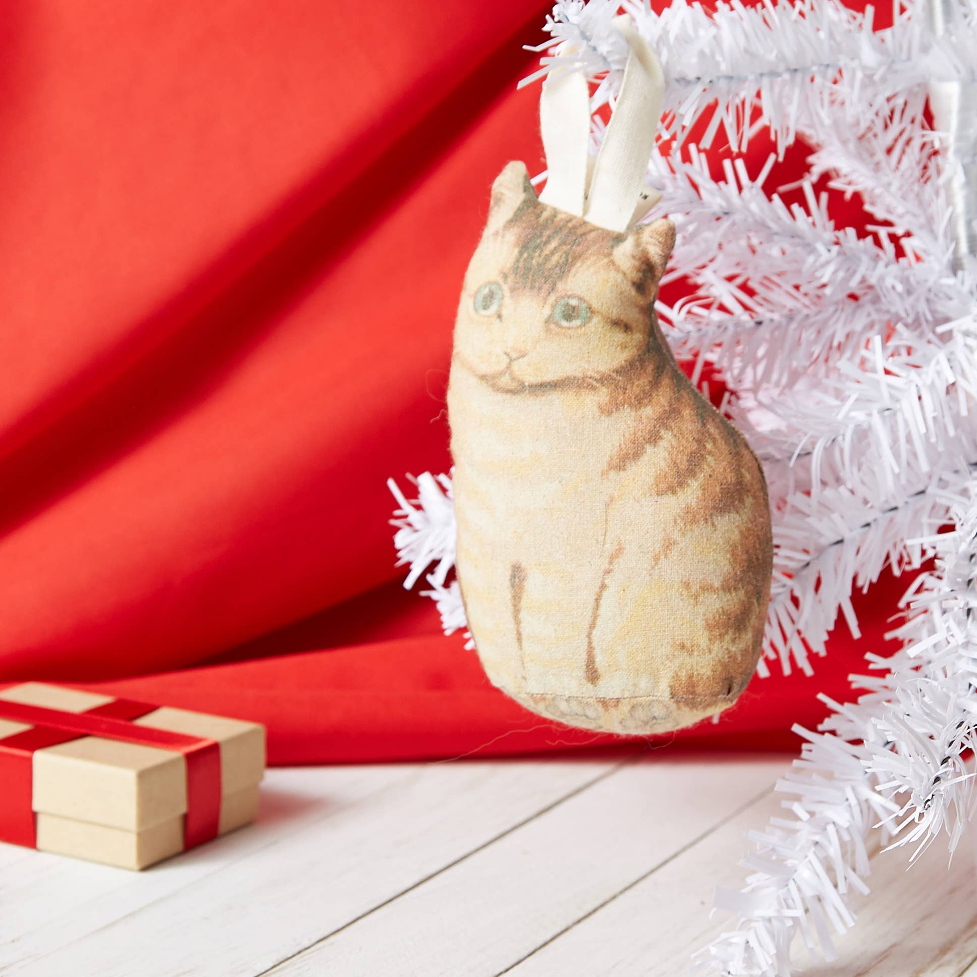 Kitty Cat Plush Ornament