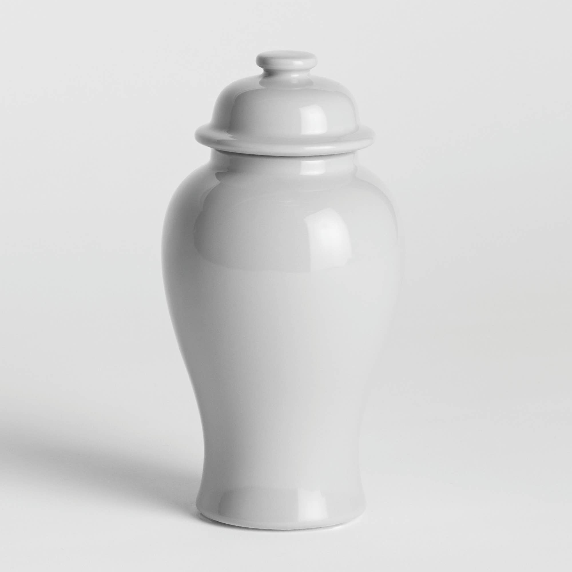 Koa  Mini Ginger Jar - White