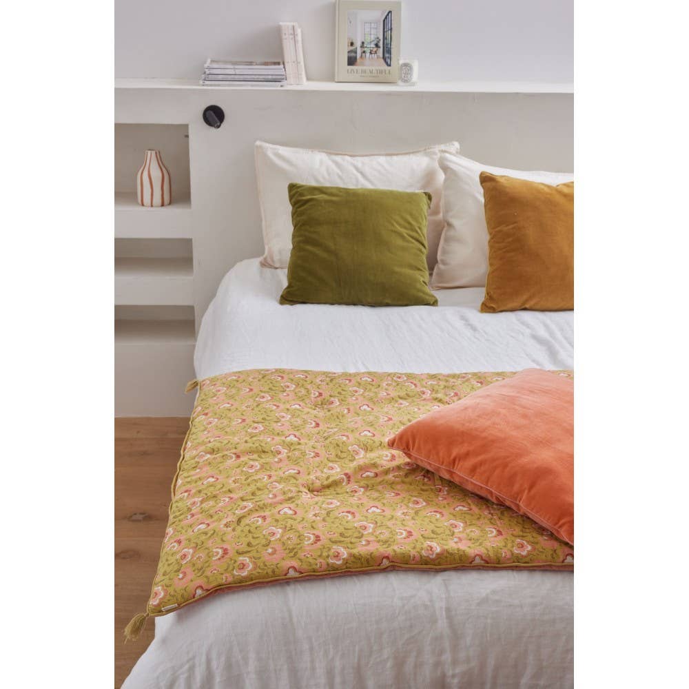 Luna Sofa Cushion- Olive
