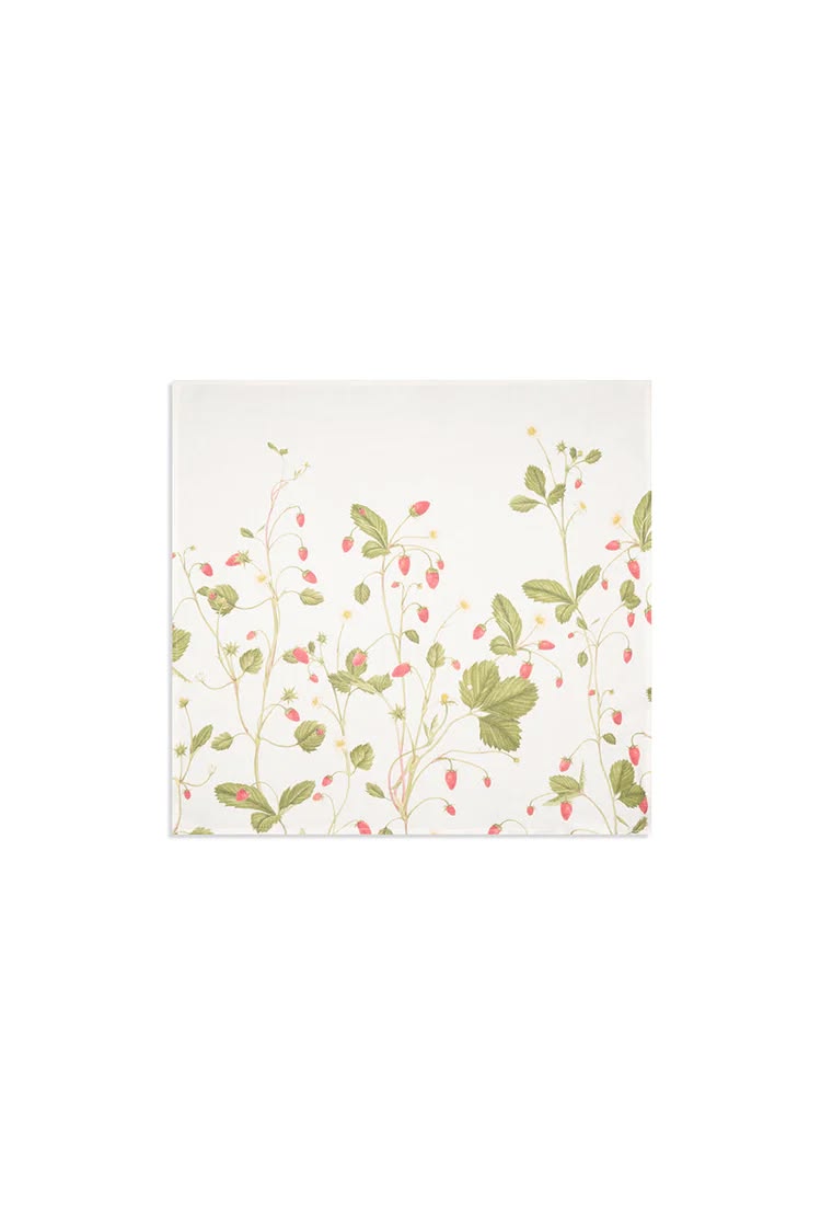 Fraises de Bois Napkins -  S/4