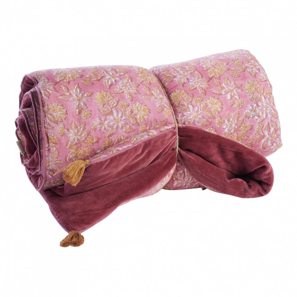 Luna Sofa Cushion  - Berry