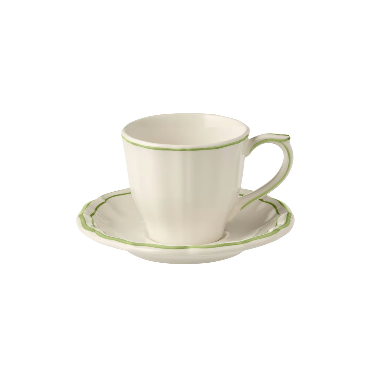 Gien Fliet Dinnerware - Vert