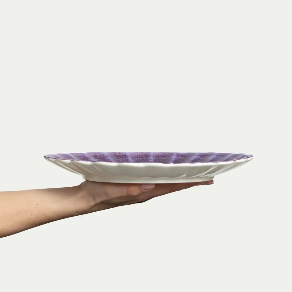 Oyster Dinnerware - Violet - S/4