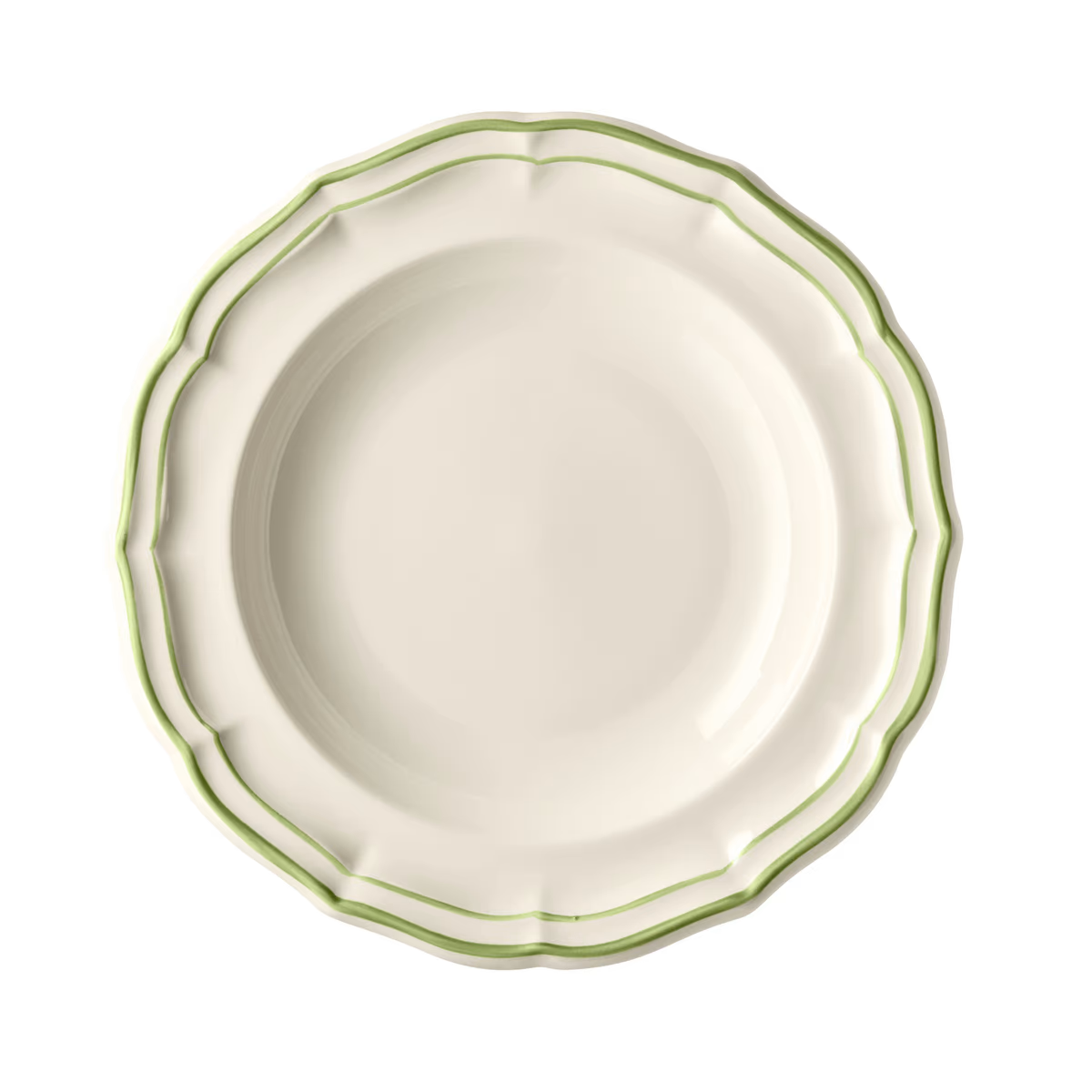 Gien Fliet Dinnerware - Vert