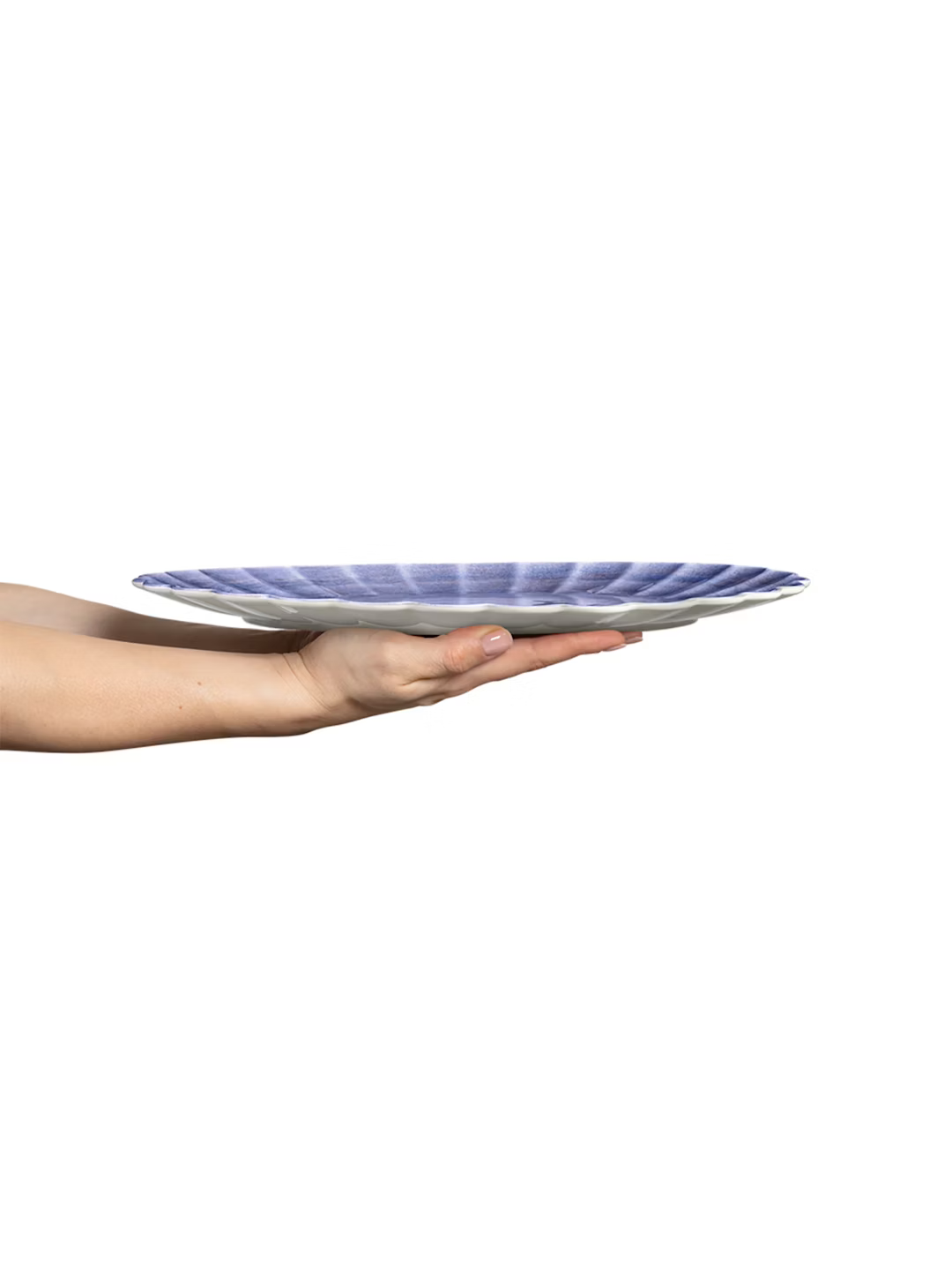 Oyster Oval Platter - Violet