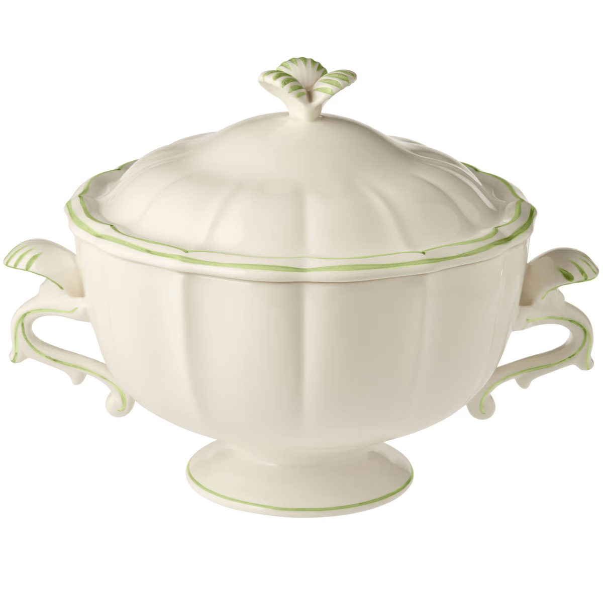 Gien Fliet Dinnerware - Vert