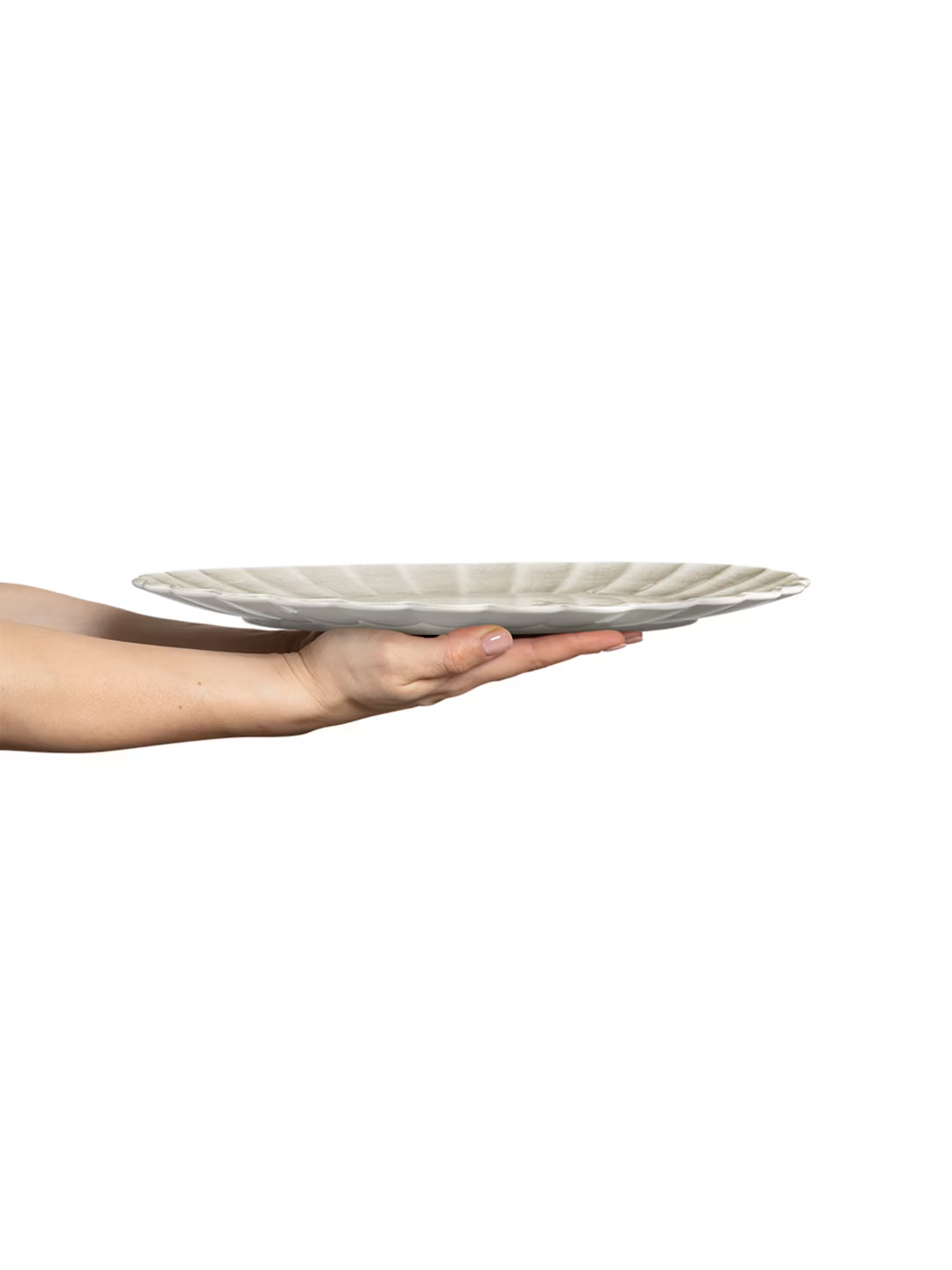 Oyster Oval Platter - Sand