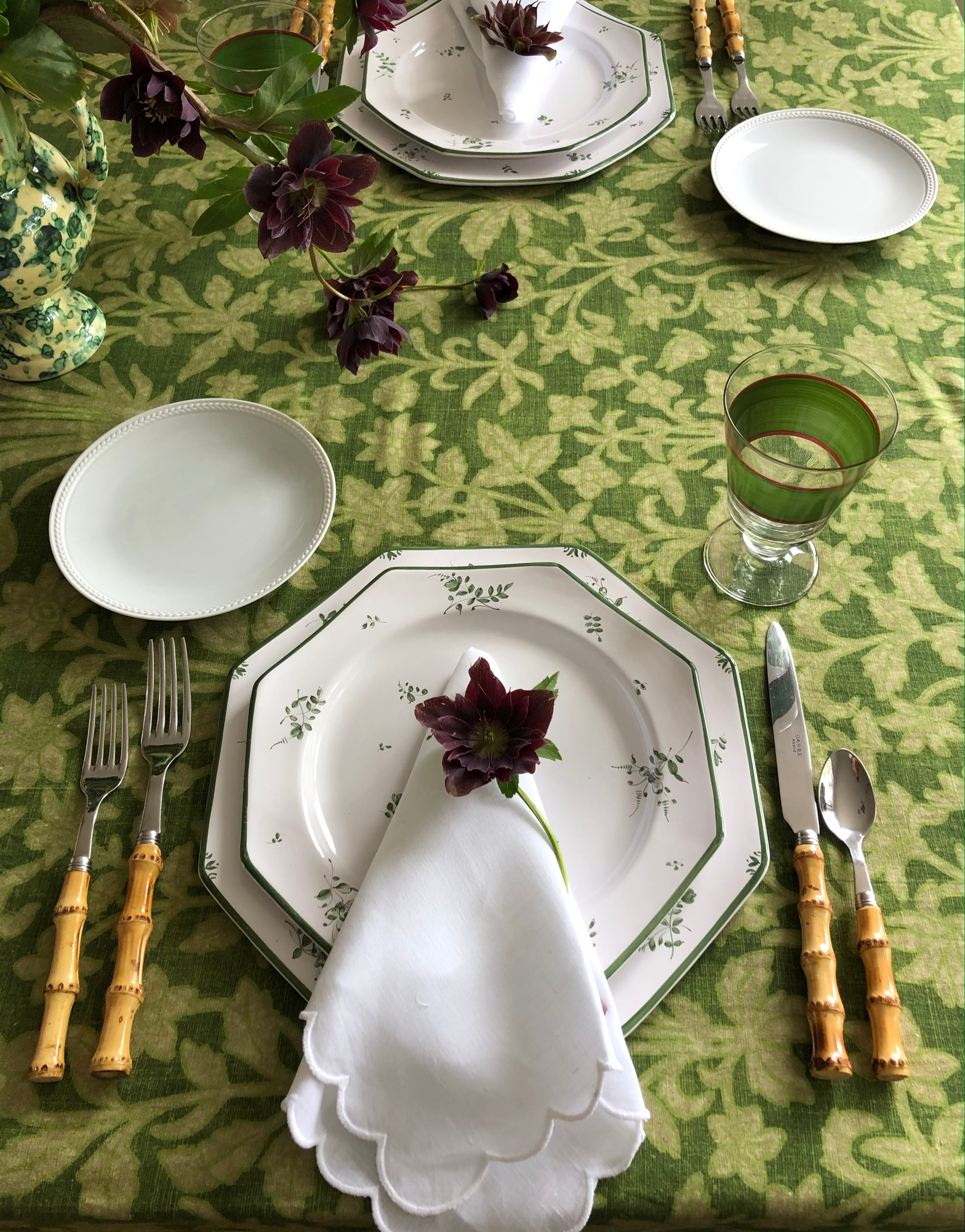 PRE-ORDER - Sainte Marie Dinnerware - Alouette - Peridot