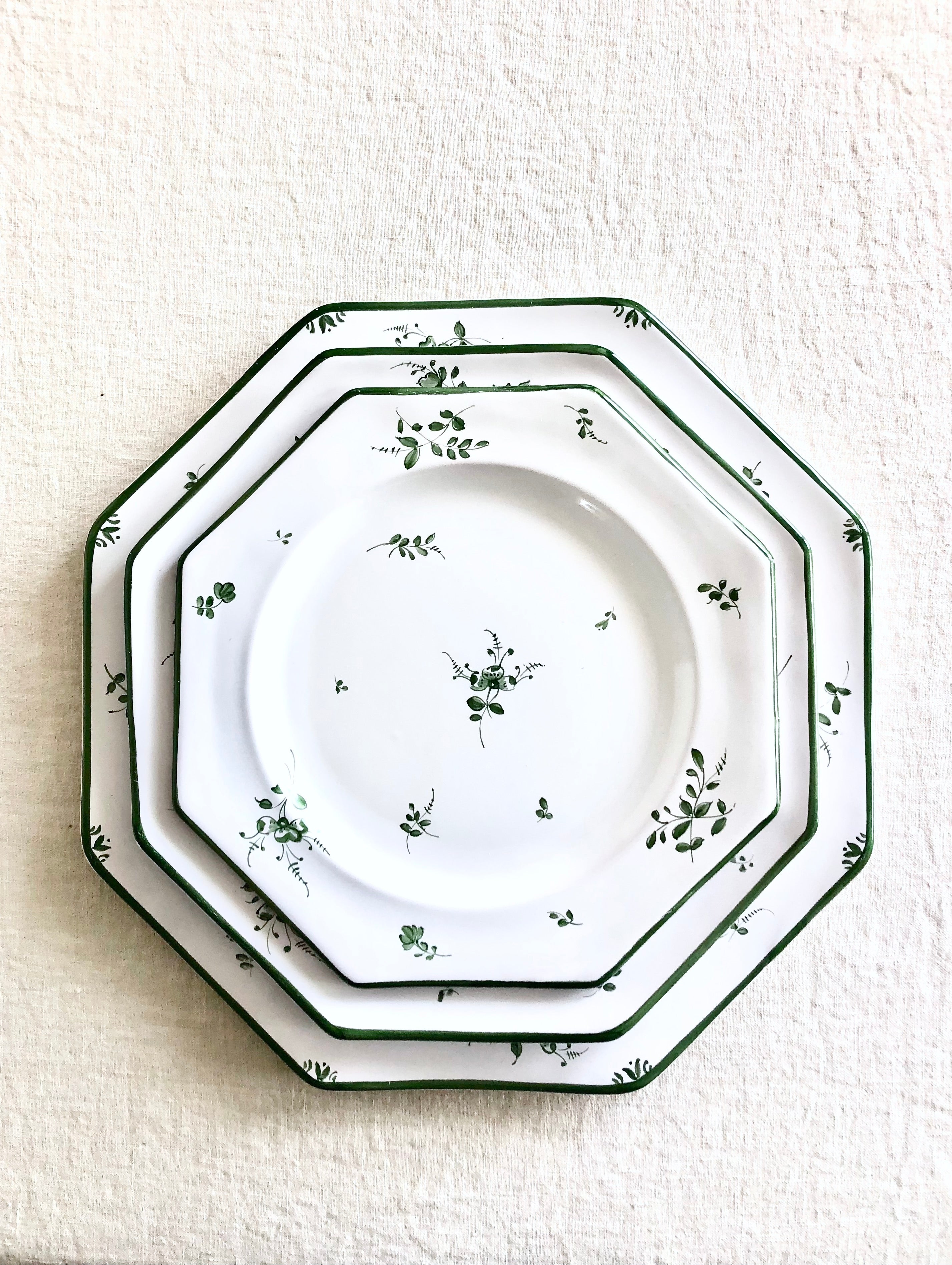 PRE-ORDER - Sainte Marie Dinnerware - Alouette - Peridot