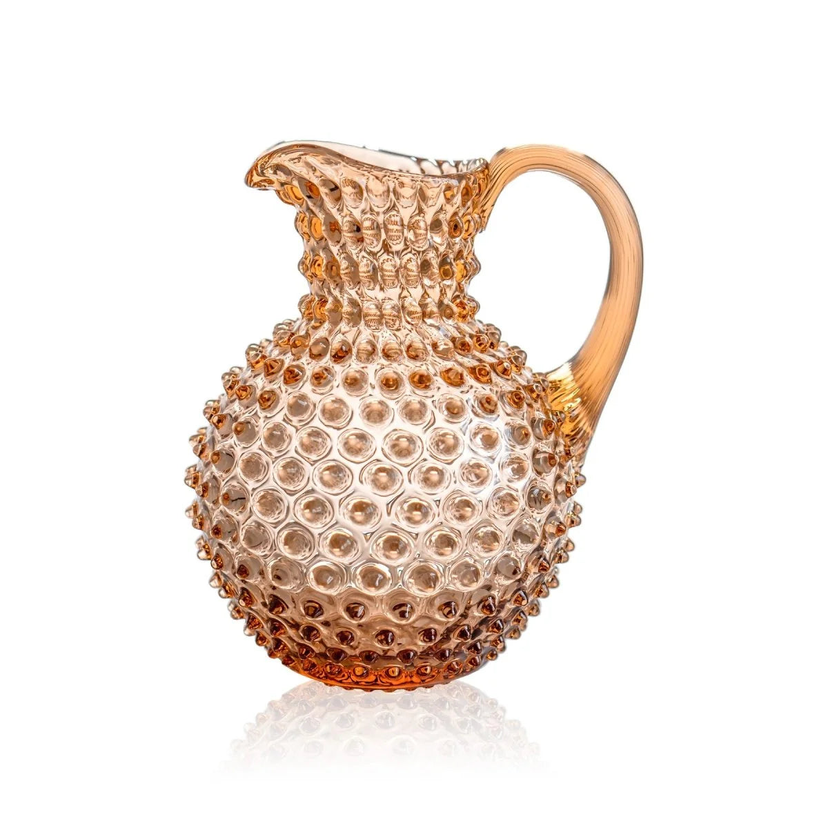 Hobnail Pitcher - Bronze