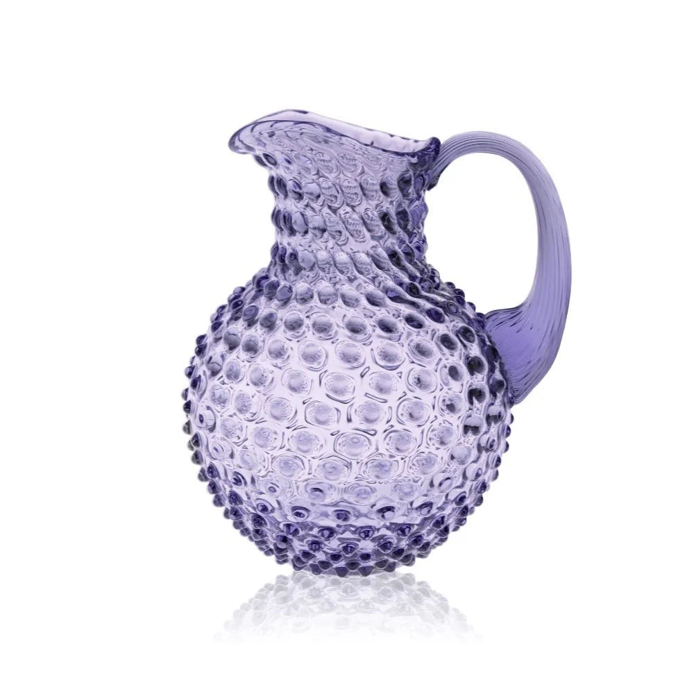 Hobnail Pitcher - Lavender
