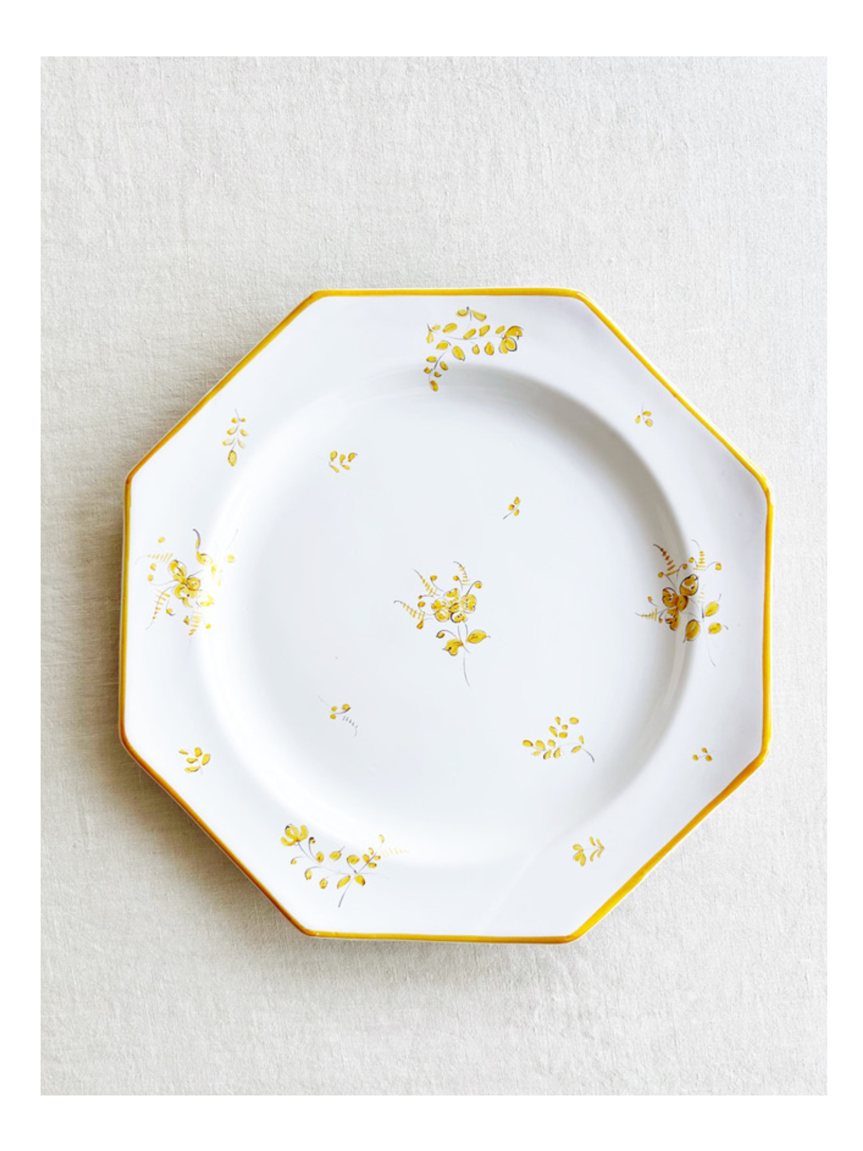 PRE-ORDER - Sainte Marie Dinnerware - Alouette - Jaune