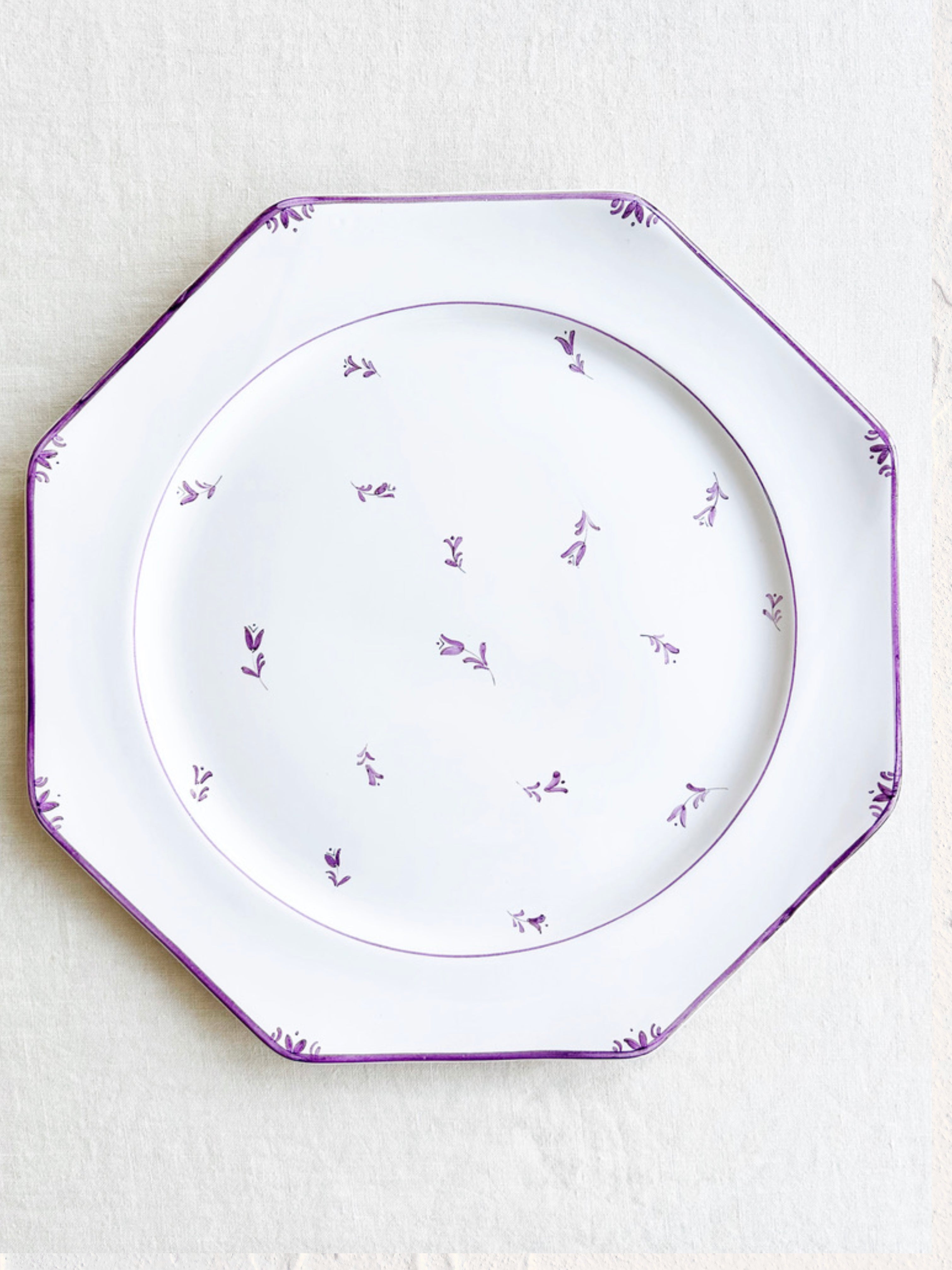 PRE-ORDER - Sainte Marie Dinnerware - Tulips - Lilac