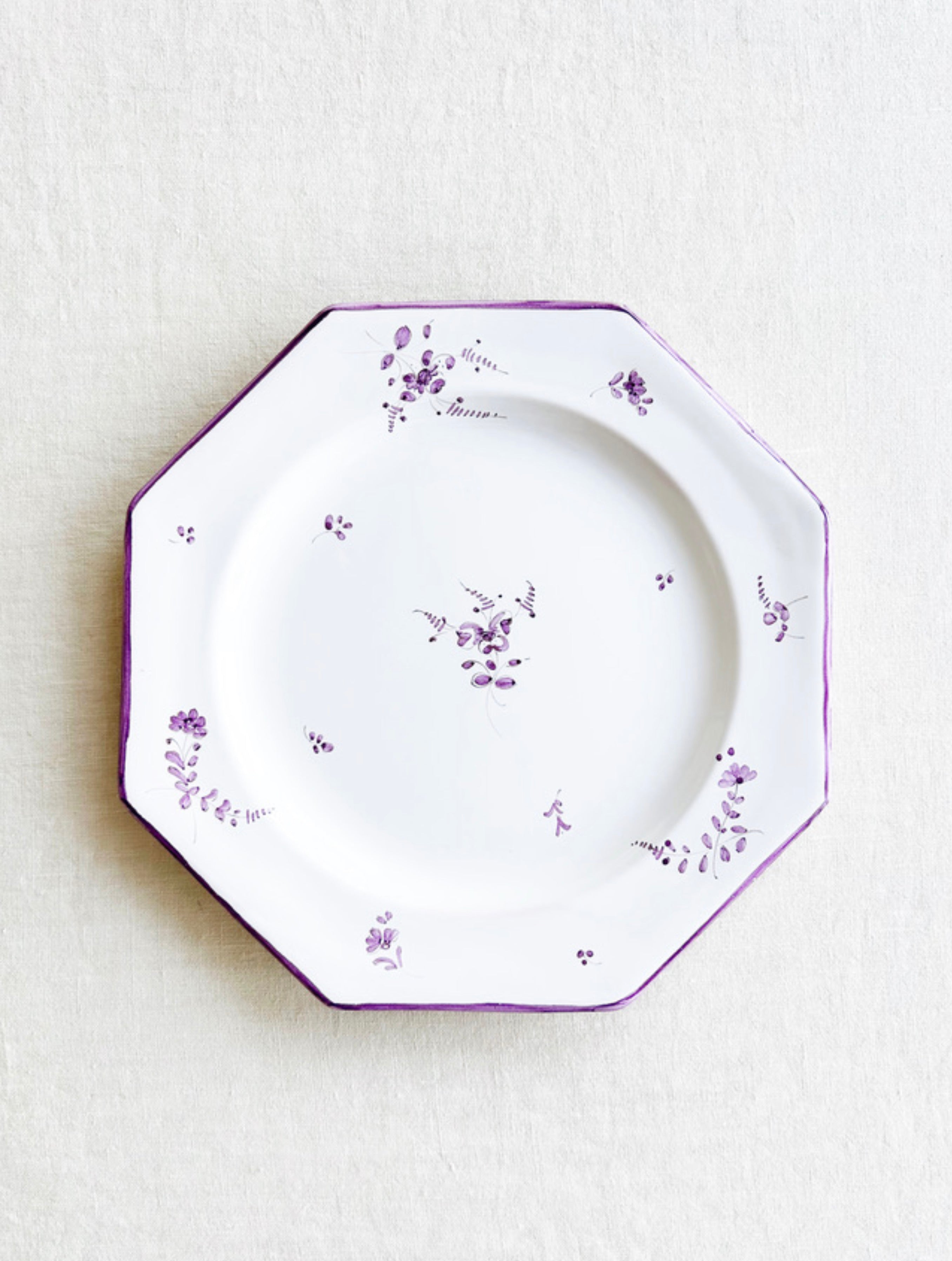 Sainte Marie Salad Plate ~ Alouette ~ Lilac