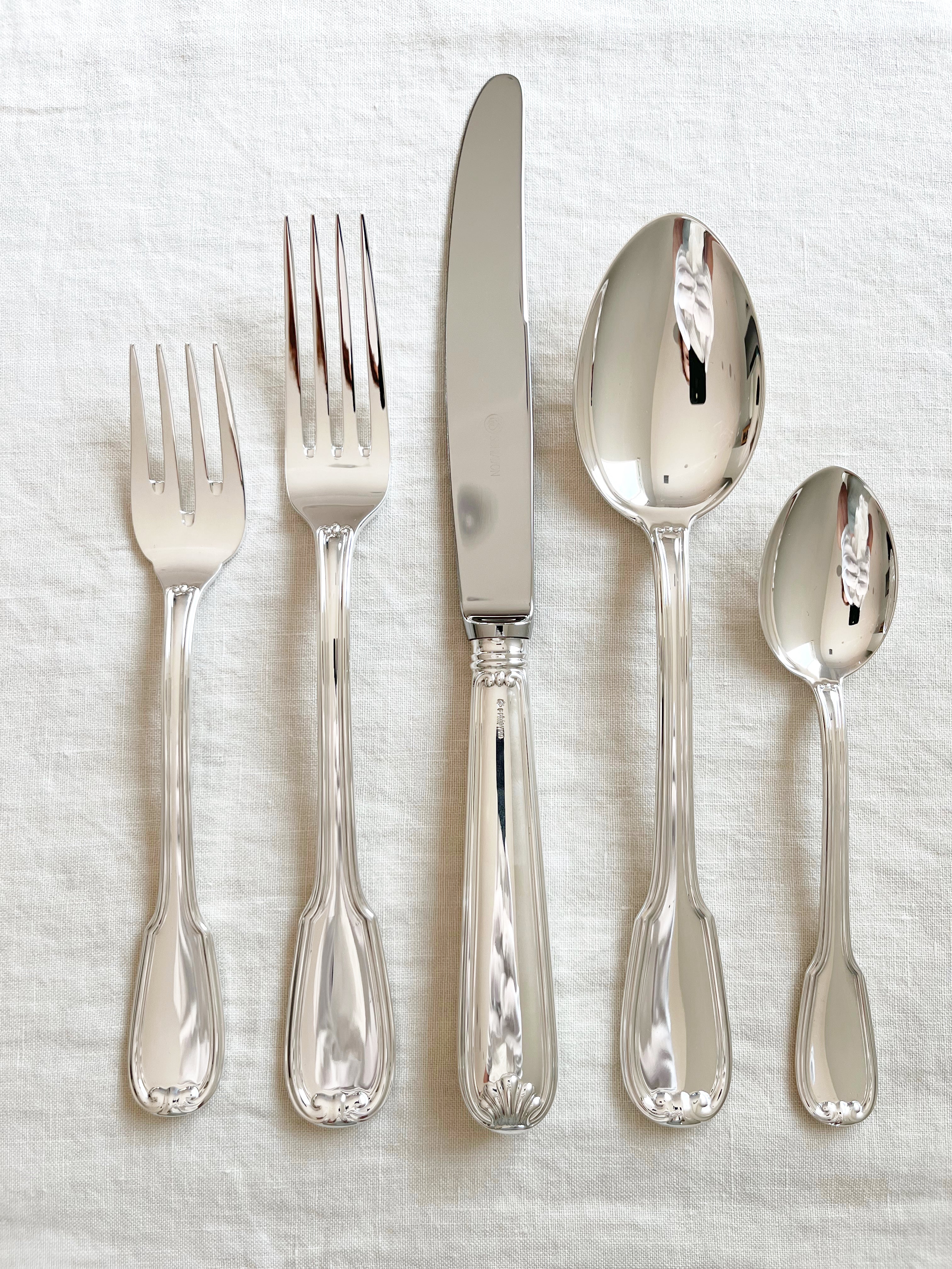 francese flatware silver plated