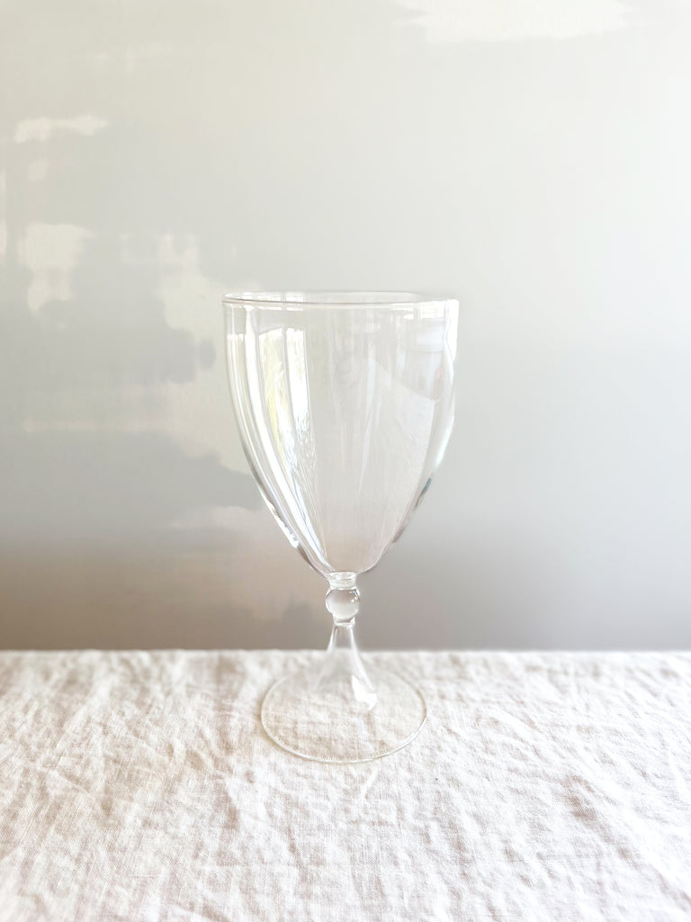 hollow stem wine glass