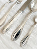 impero flatware silver plated close up angle