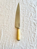 chef knife with boxwood handle by pallares solsona 25cm