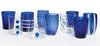 blue italian glass tumbler assorted styles
