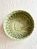 woven basket sotol light green 10.5 inch large top view