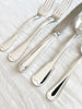 mauriziano flatware silver plated angled close up