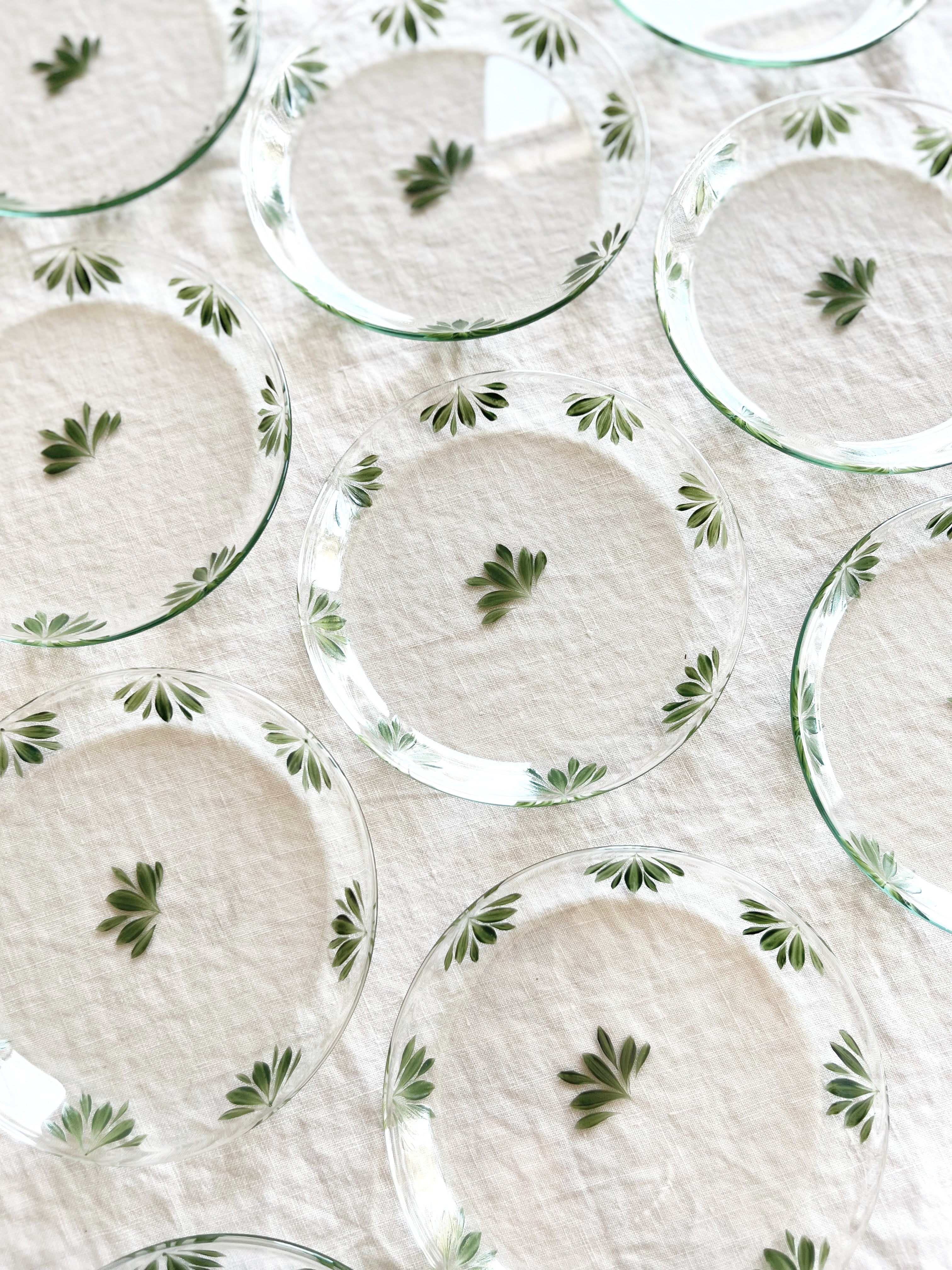 green leaf plates coasters jalisco verde