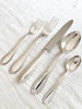 impero flatware silver plated top view