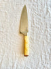 chef knife with boxwood handle by pallares solsona 15cm
