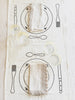 embroidered Linen placemat setting