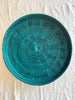 green round woven tray thirty inches