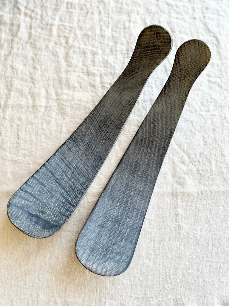 Smoke Maplewood Salad Servers detail