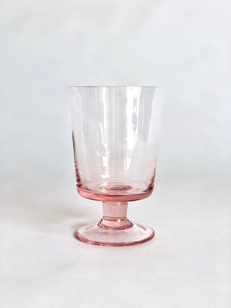 pure rosa red goblet 3 inch