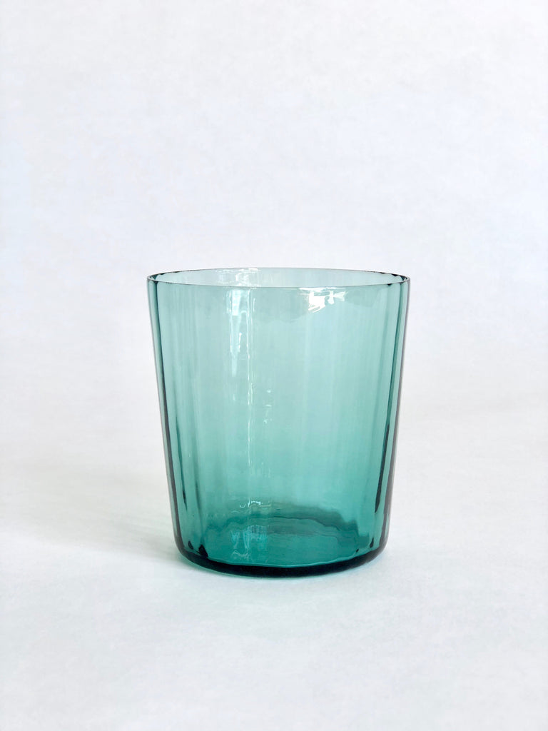 ripple wine glass baltic blue 3 inch
