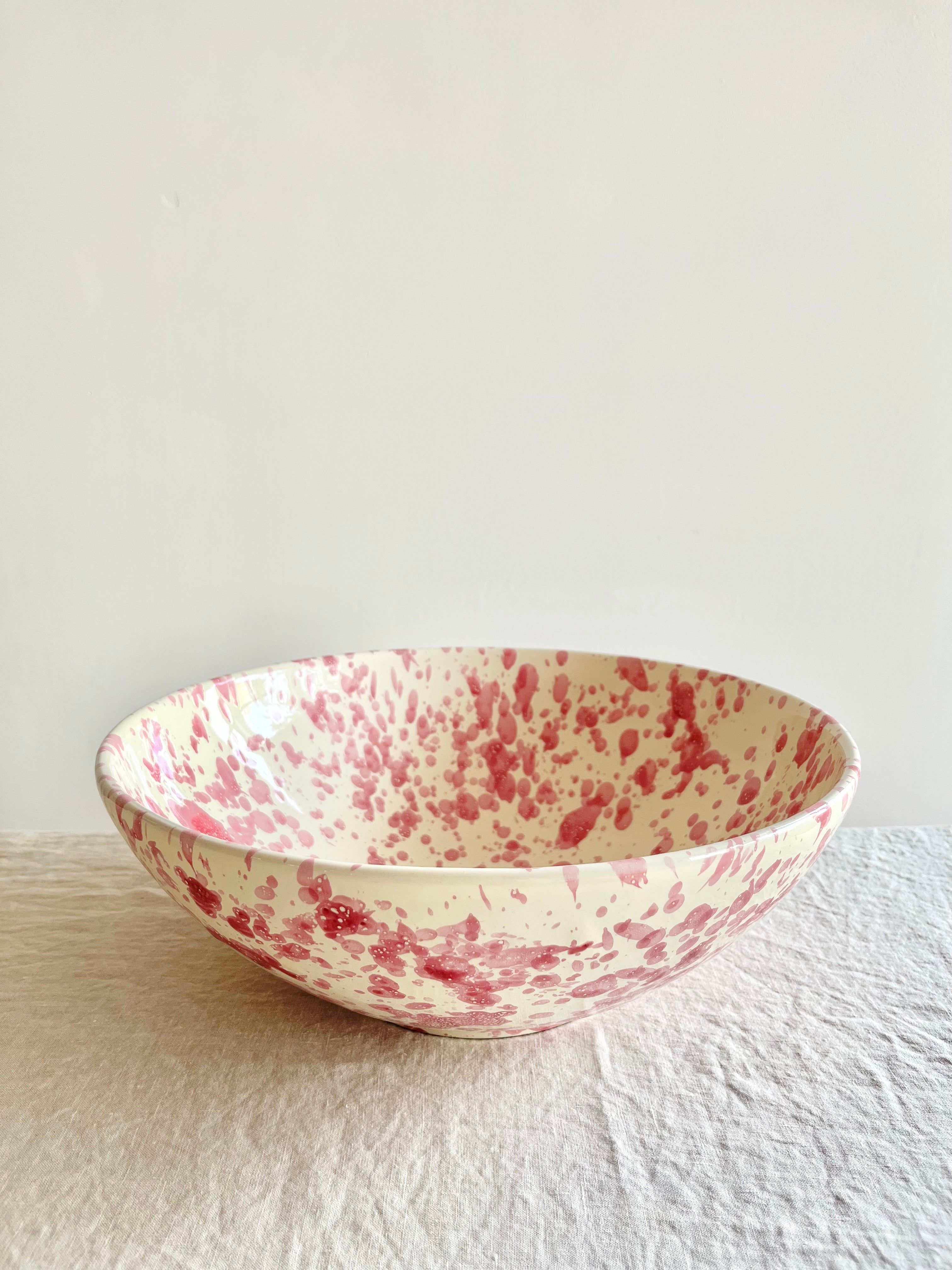 Pompeii Serving Bowl - Pink 13"