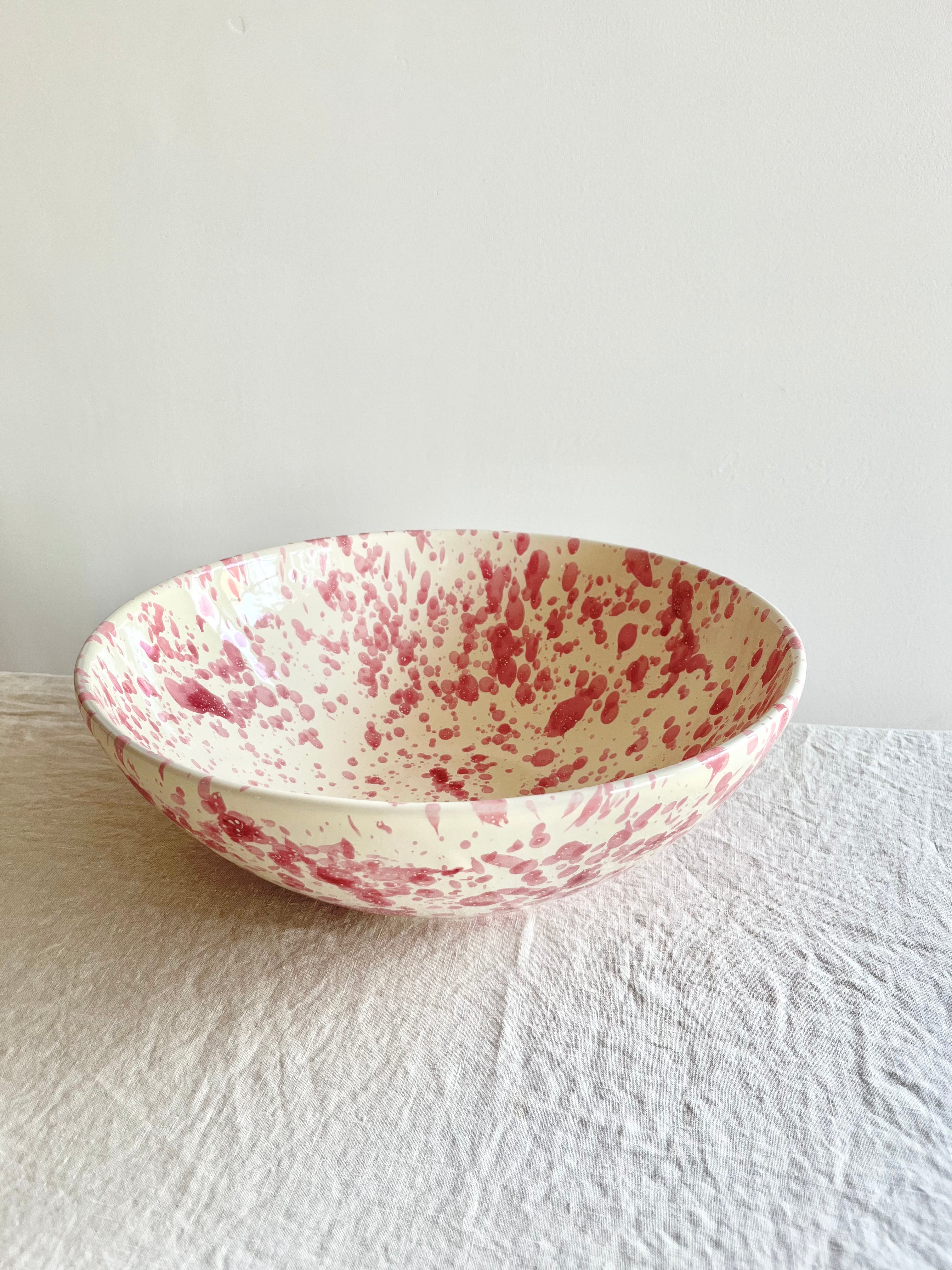 Pompeii Serving Bowl - Pink 13"