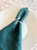 close up Venetian Glass Napkin Ring