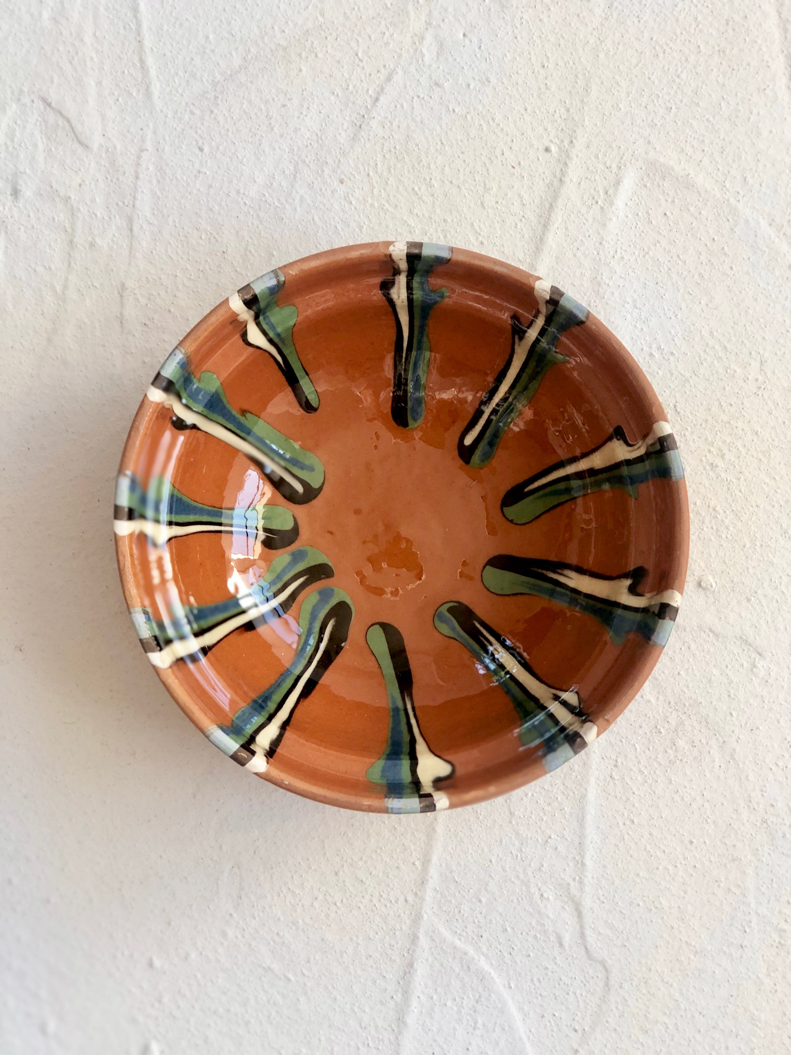 multicolor finger bowl top view detail image