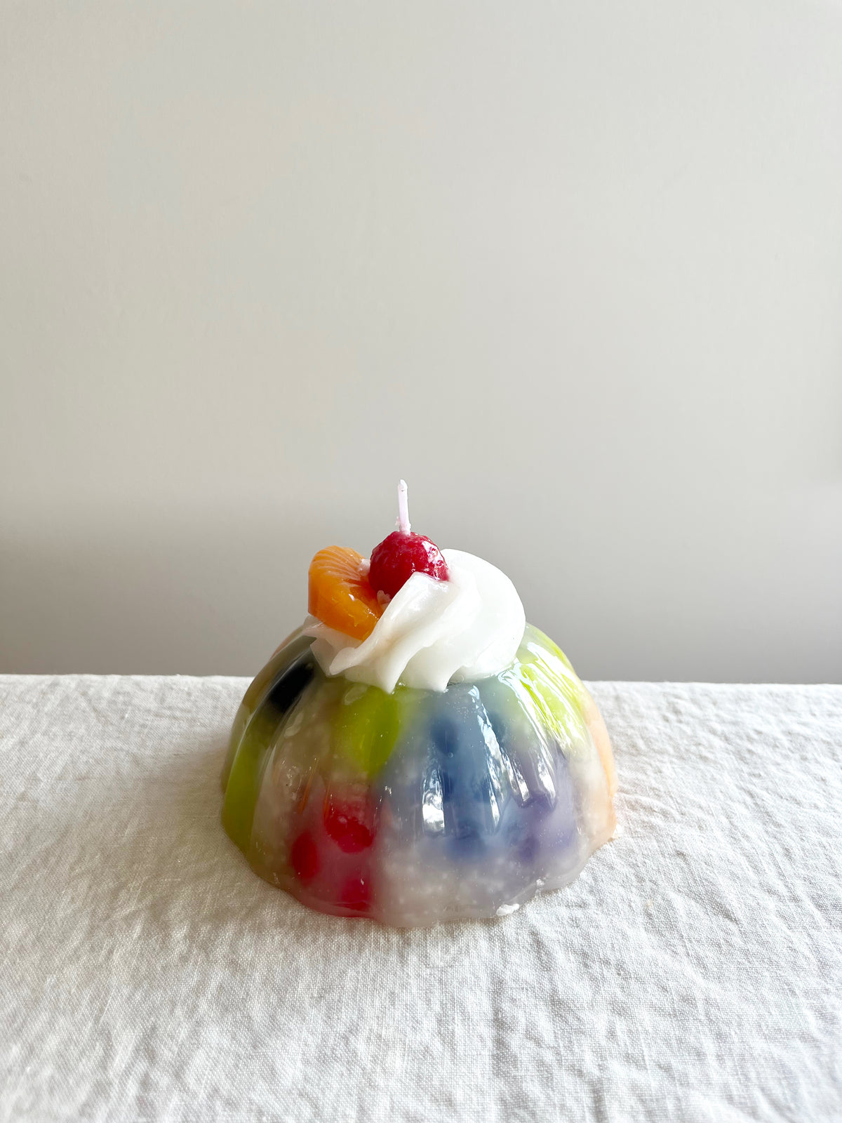 Medium Fruit Jello Candle