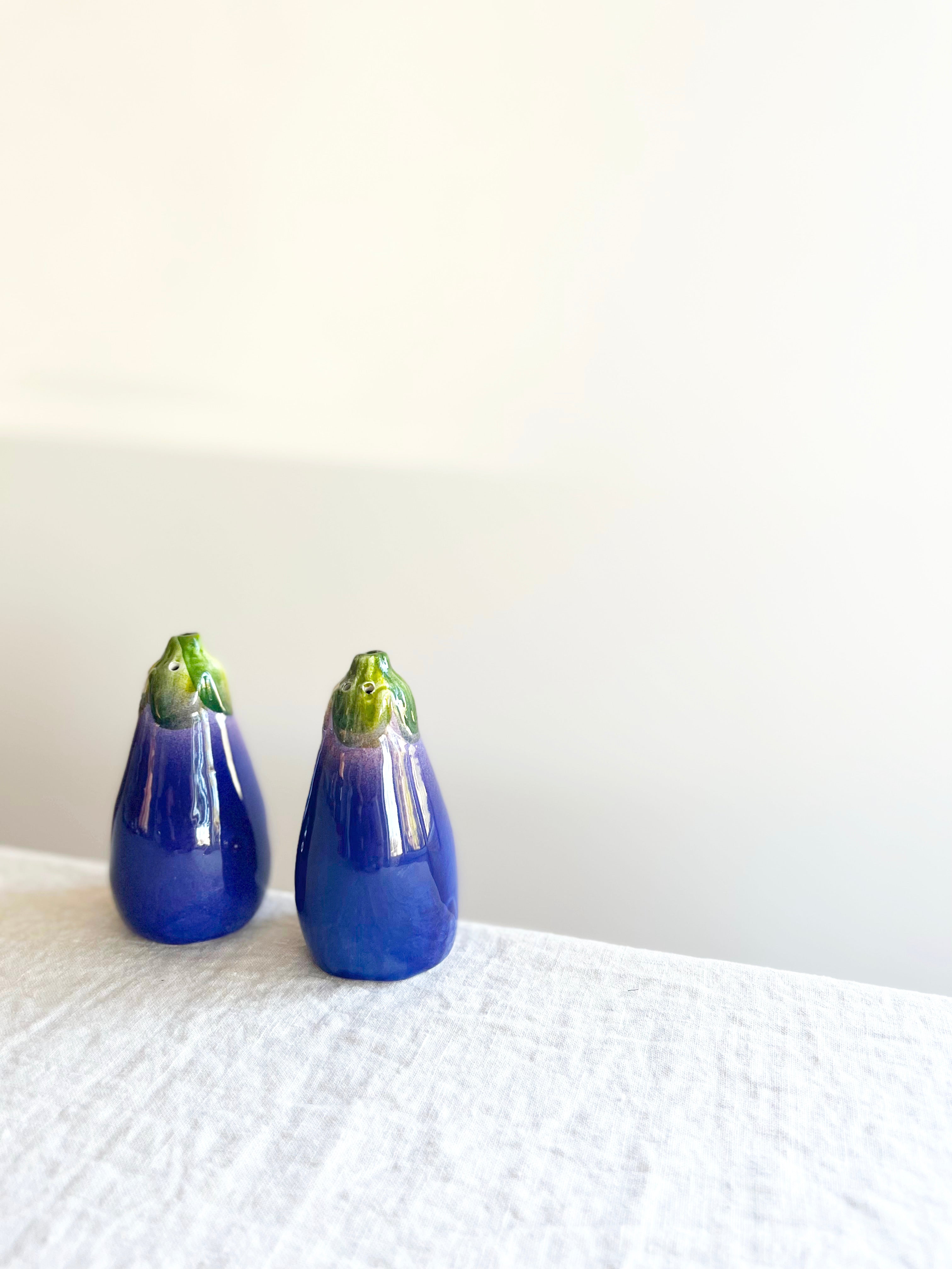 Eggplant Salt & Pepper Set