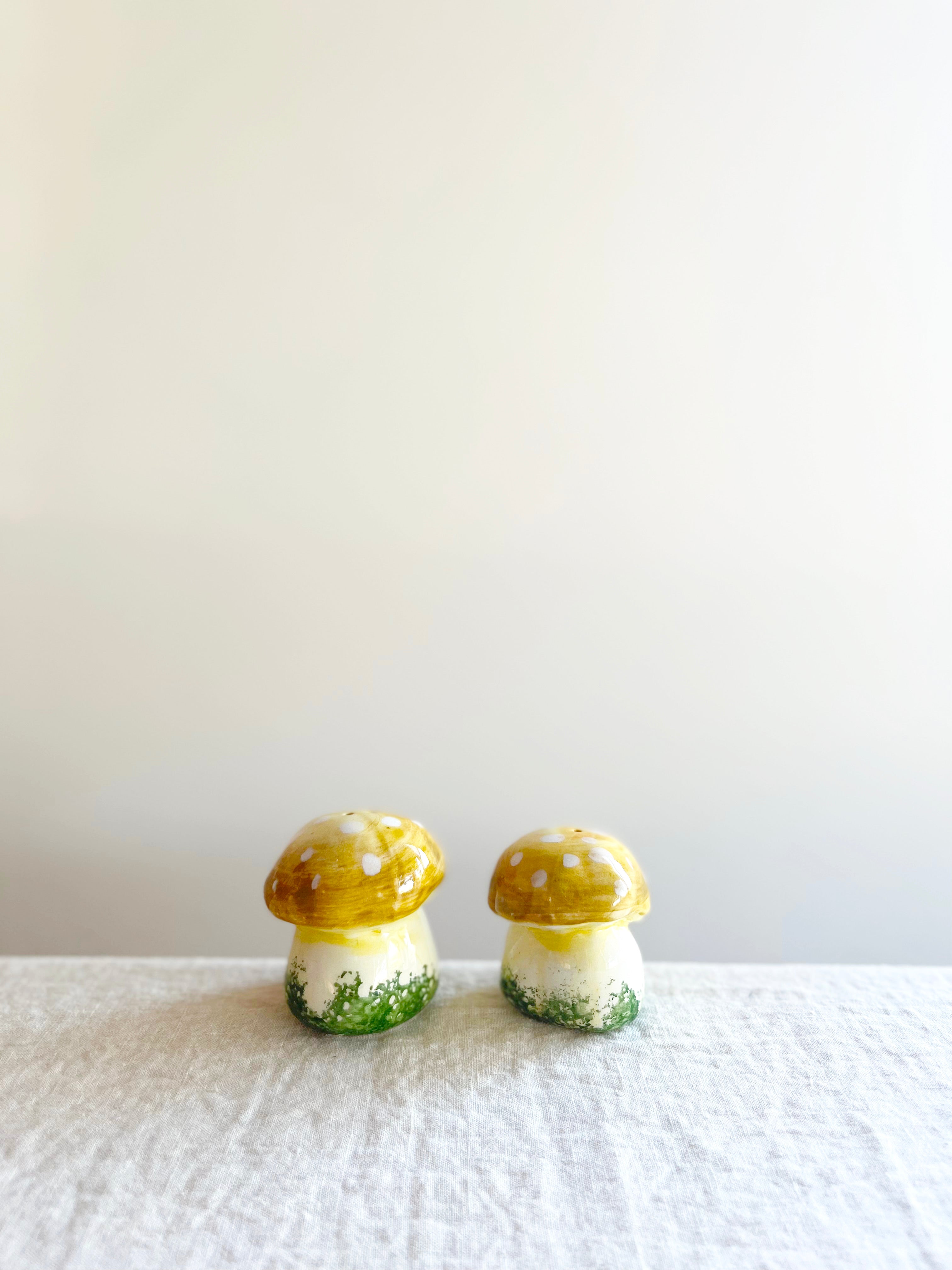 Mushroom Salt & Pepper Set