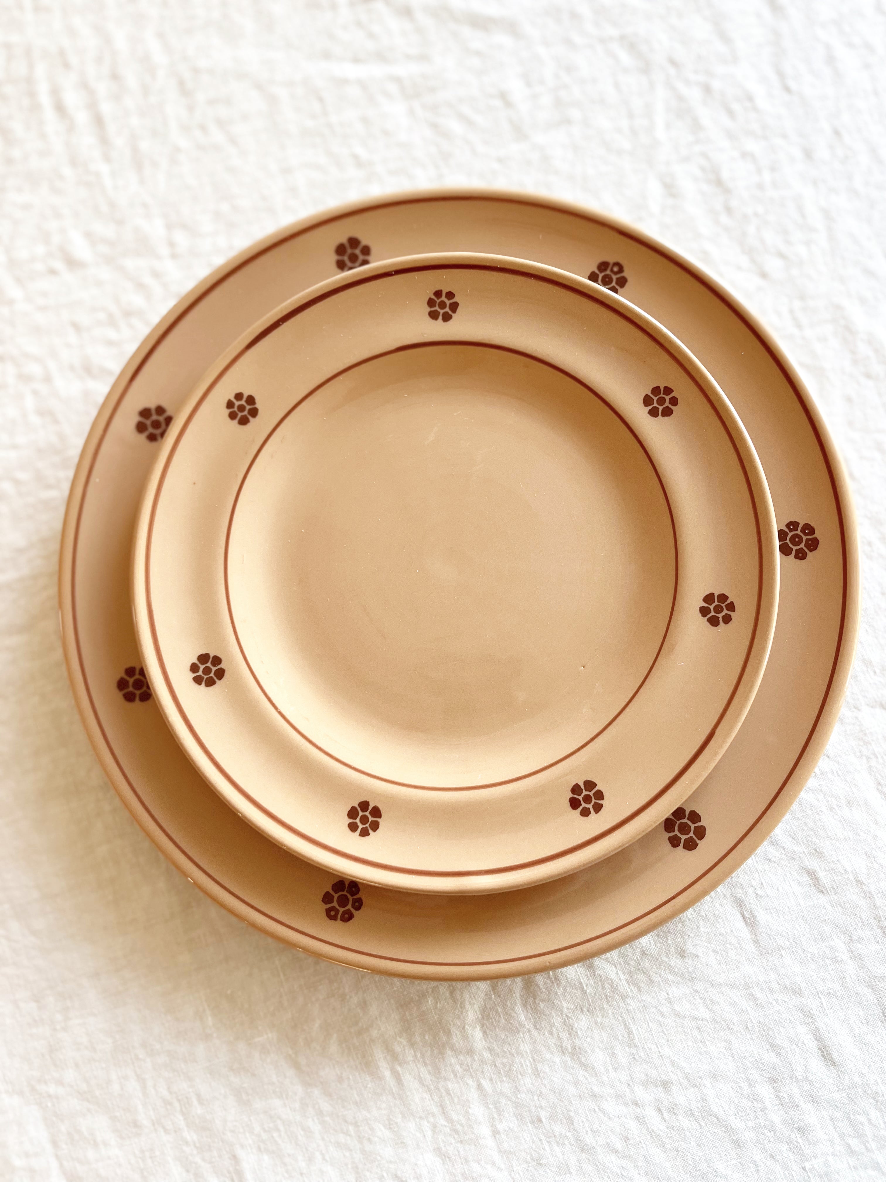 Rigo E Stella Salad Plate - Sable - S/4