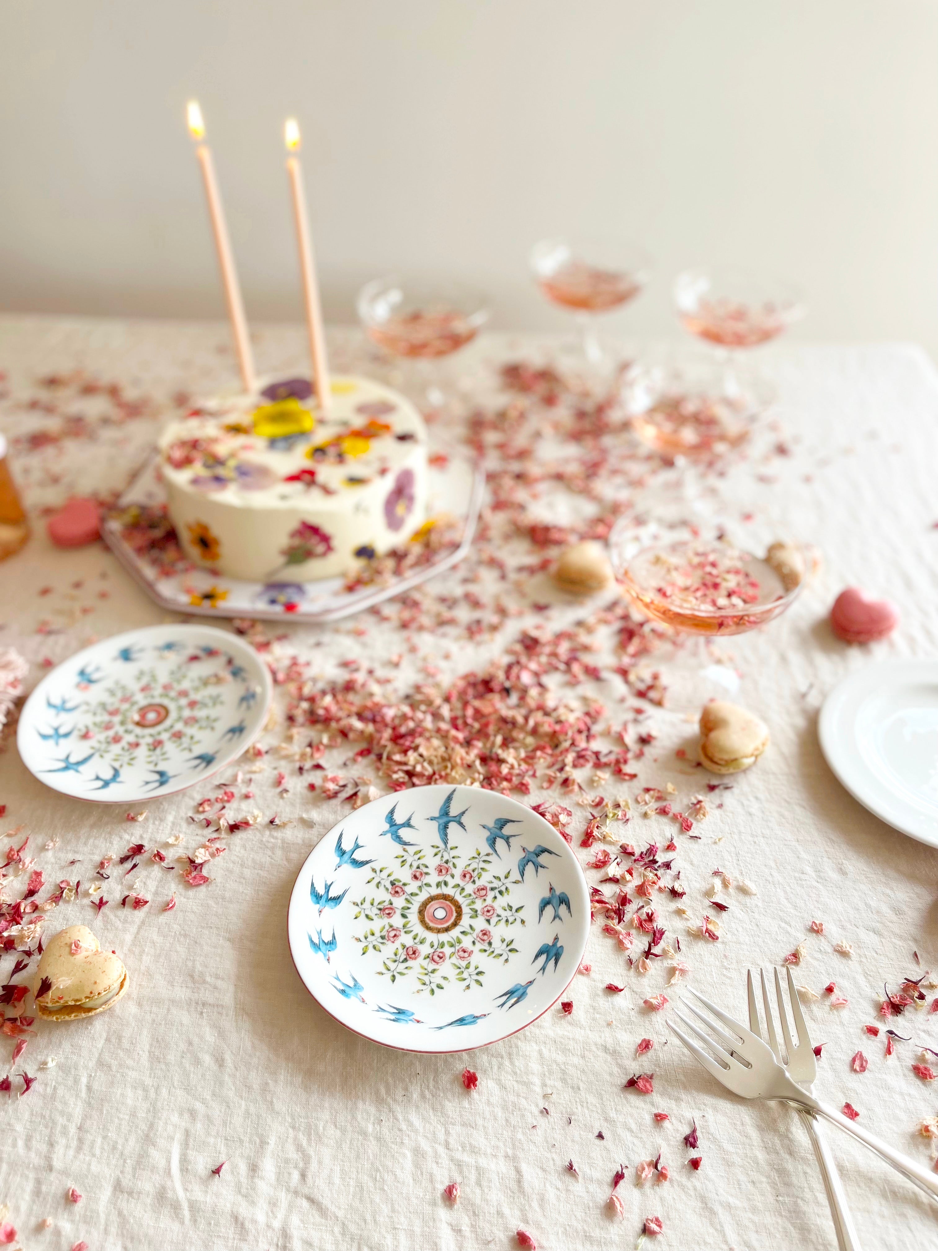 Sparrow Bread Plate