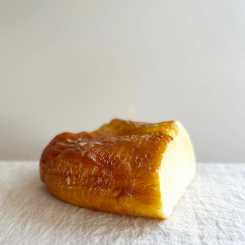 cereria introna paraffin wax pane mezzo bread candle